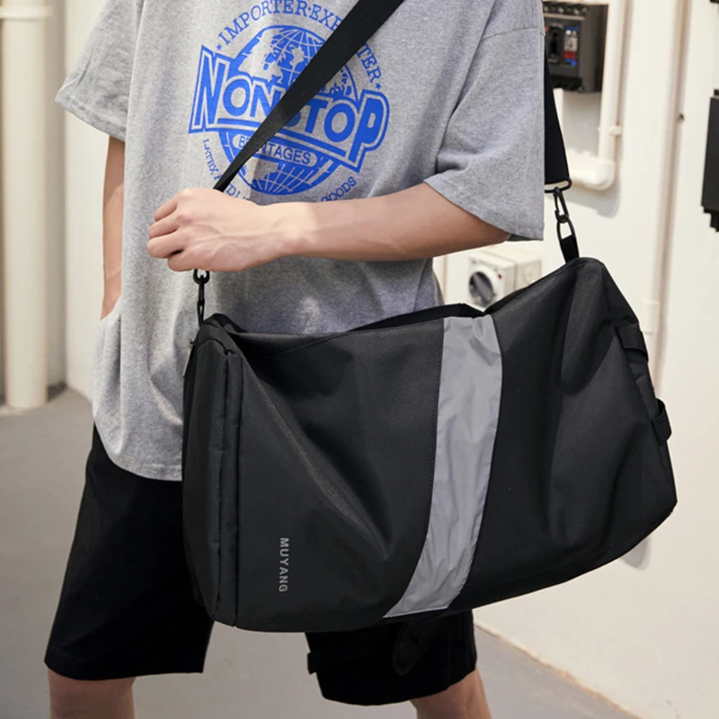 New Waterproof Oxford Travel Bag Sports Fitness Bag Men Luggage Bag Messenger Bag Women Tote Bag Yoga Bag Gym Bag Duffle Bag 35L
New Waterproof Oxford Travel Bag Sports Fitness Bag Men Luggage Bag Messenger Bag Women Tote Bag Yoga Bag Gym Bag Duffle Bag 35L