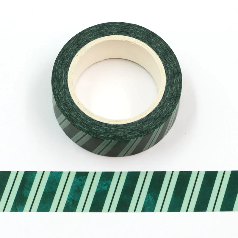 1PC 15MM*10M Blackish Green Dark green Stripe Cloud Decorative Washi Tape Scrapbooking Masking Tape School Office Supply
1PC 15MM*10M Blackish Green Dark green Stripe Cloud Decorative Washi Tape Scrapbooking Masking Tape School Office Supply