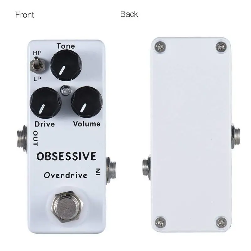 Мини-педаль для гитары MOSKY Overdrive музыкальный инструмент | Спорт и развлечения