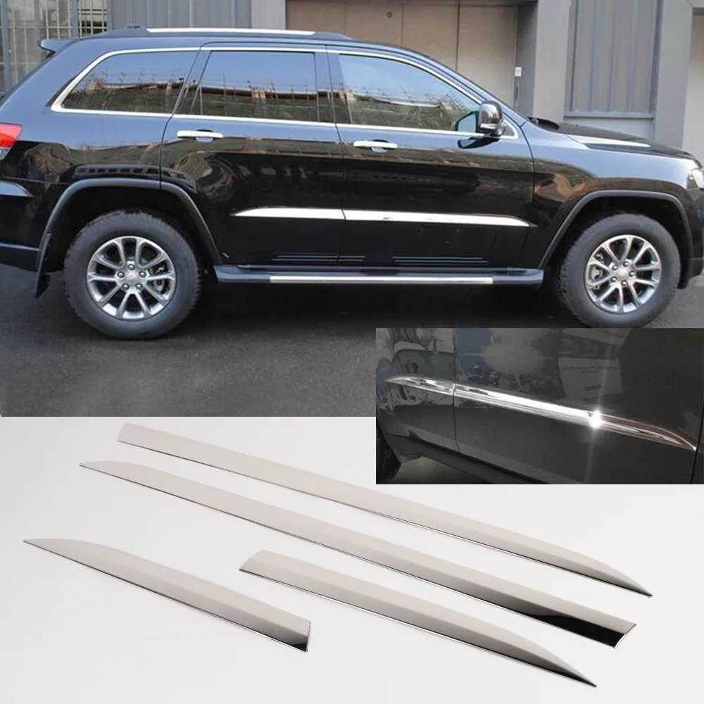 Stainless Steel Car Body Side Decoration Strip Moulding Trim Cover for Dodge Durango 2011+ Exterior Car Accessories
Stainless Steel Car Body Side Decoration Strip Moulding Trim Cover for Dodge Durango 2011+ Exterior Car Accessories