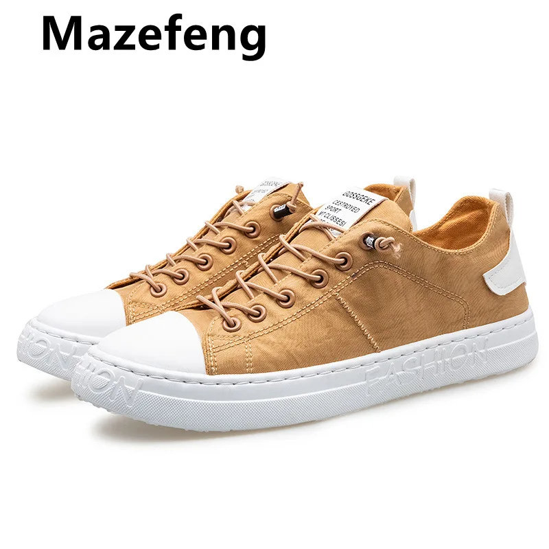 Мужская Вулканизированная обувь, парусиновые мужские кроссовки, модная однотонная Обувь На Шнуровке Для влюбленных, пара, резиновая плоска... 
Мужская Вулканизированная обувь, парусиновые мужские кроссовки, модная однотонная Обувь На Шнуровке Для влюбленных, пара, резиновая плоска...