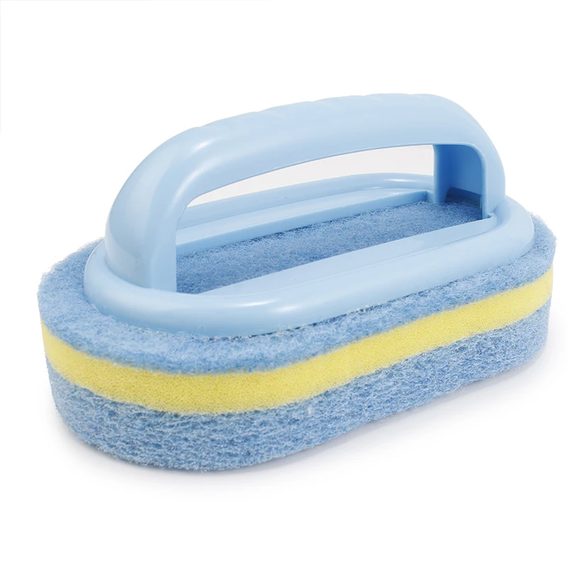 Handles Sponge Brush Blue Soft Magic Sponge Eraser Cleaning Bathtub Ceramic Tile Cleaner Kitchen Tool
Handles Sponge Brush Blue Soft Magic Sponge Eraser Cleaning Bathtub Ceramic Tile Cleaner Kitchen Tool