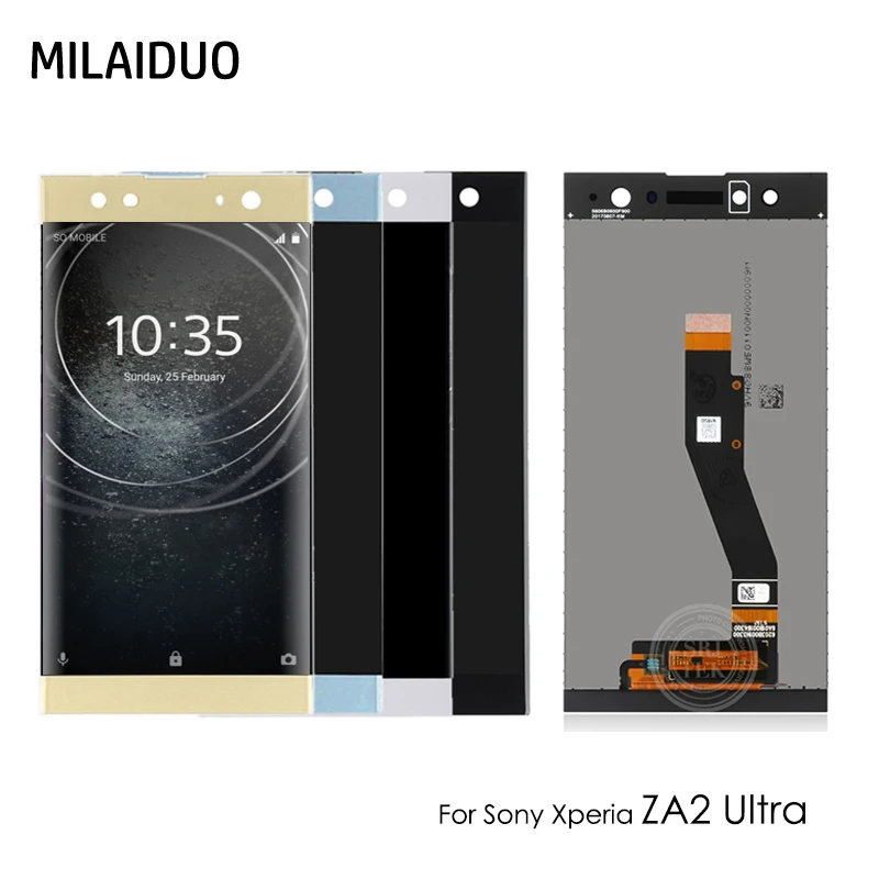 

6.0'' LCD For Sony Xperia XA2 Ultra H4233 H4213 H3213 H3223 LCD Display Touch Screen Digitizer Full Assembly