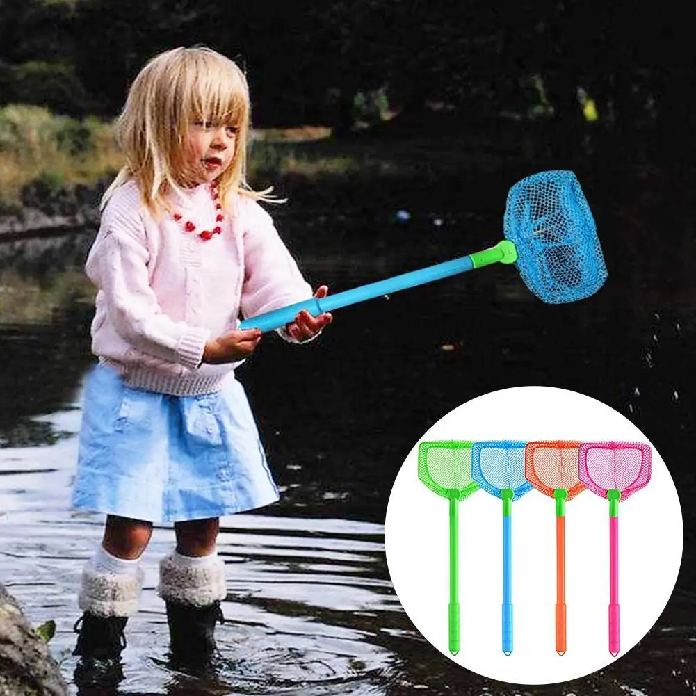 1Pc Children's Fishing Nets Kid Telescopic Butterfly Net Extendable Anti Slip Grip Perfect for Catching Bugs Insect Colorful Toy
1Pc Children's Fishing Nets Kid Telescopic Butterfly Net Extendable Anti Slip Grip Perfect for Catching Bugs Insect Colorful Toy