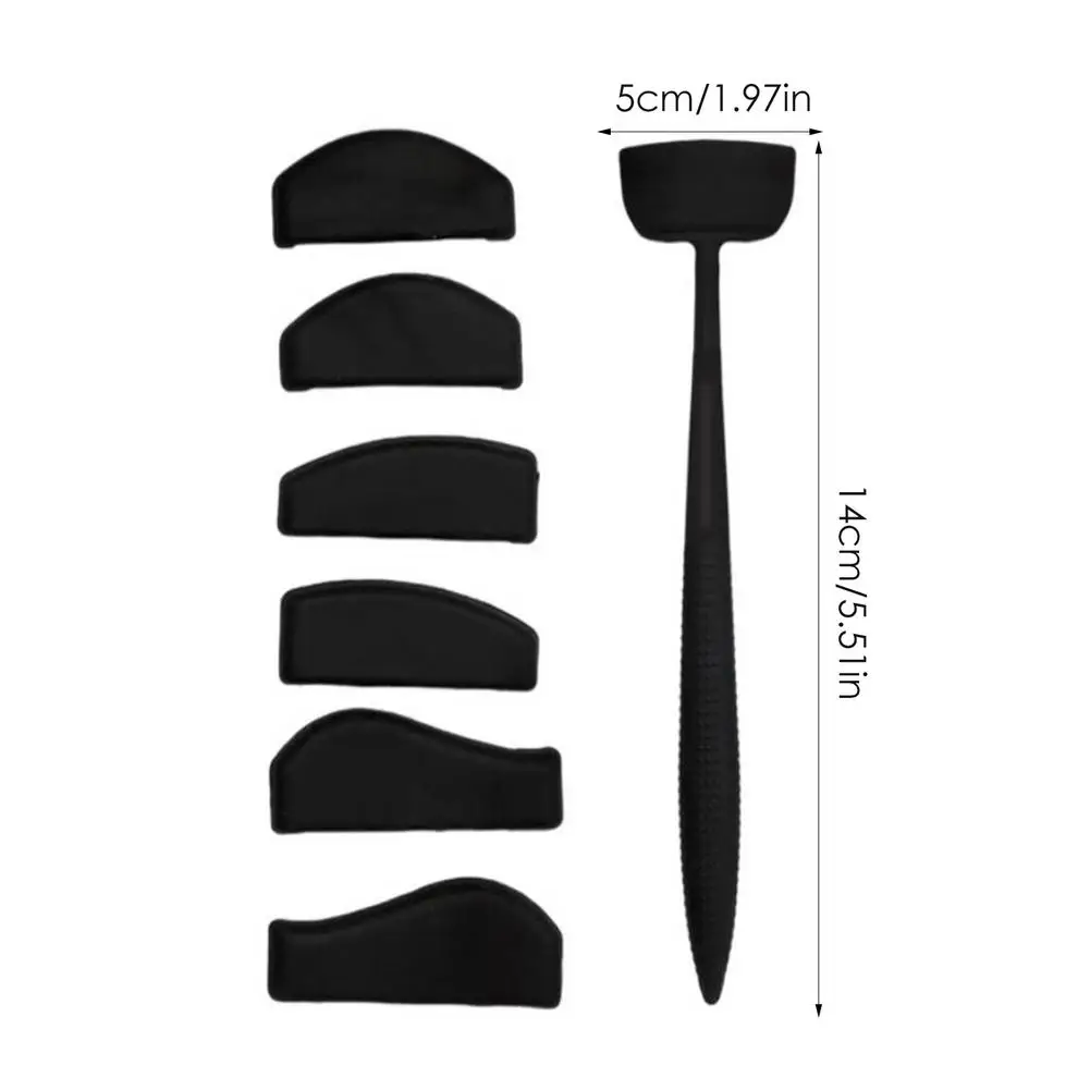 6 In 1 Eyeshadow Stencil Crease Line Kit Lazy Eyeshadows Fixer Portable Stamp Eye Shadow in Seconds Faultless Look Makeup
6 In 1 Eyeshadow Stencil Crease Line Kit Lazy Eyeshadows Fixer Portable Stamp Eye Shadow in Seconds Faultless Look Makeup