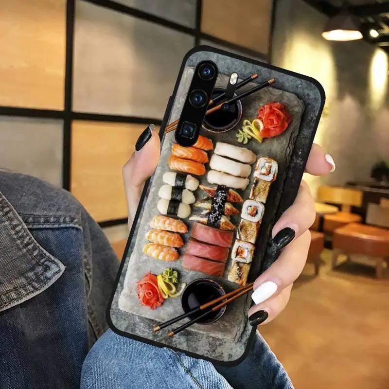 Japanese cuisine sushi Phone Case Funda For Huawei P9 P10 P20 P30 Lite 2016 2017 2019 plus pro P smart
Japanese cuisine sushi Phone Case Funda For Huawei P9 P10 P20 P30 Lite 2016 2017 2019 plus pro P smart