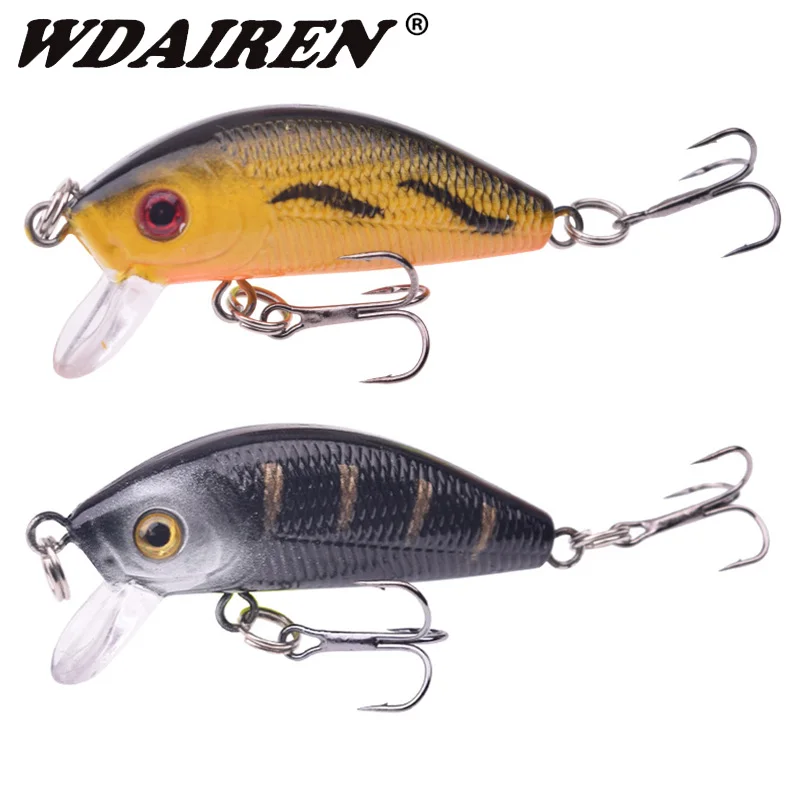 Mini Floating Minnow Wobblers Fishing Lures 5cm 3.8g Trout Artificial Plastic Hard Bait Jerkbait Crankbait Bass Fishing Tackle
Mini Floating Minnow Wobblers Fishing Lures 5cm 3.8g Trout Artificial Plastic Hard Bait Jerkbait Crankbait Bass Fishing Tackle