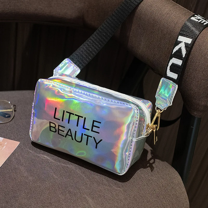 Mini Women Laser Crossbody Bag Messenger Shoulder Bag PVC Jelly Small Tote Messenger Candy Colors Bags Laser Holographic
Mini Women Laser Crossbody Bag Messenger Shoulder Bag PVC Jelly Small Tote Messenger Candy Colors Bags Laser Holographic