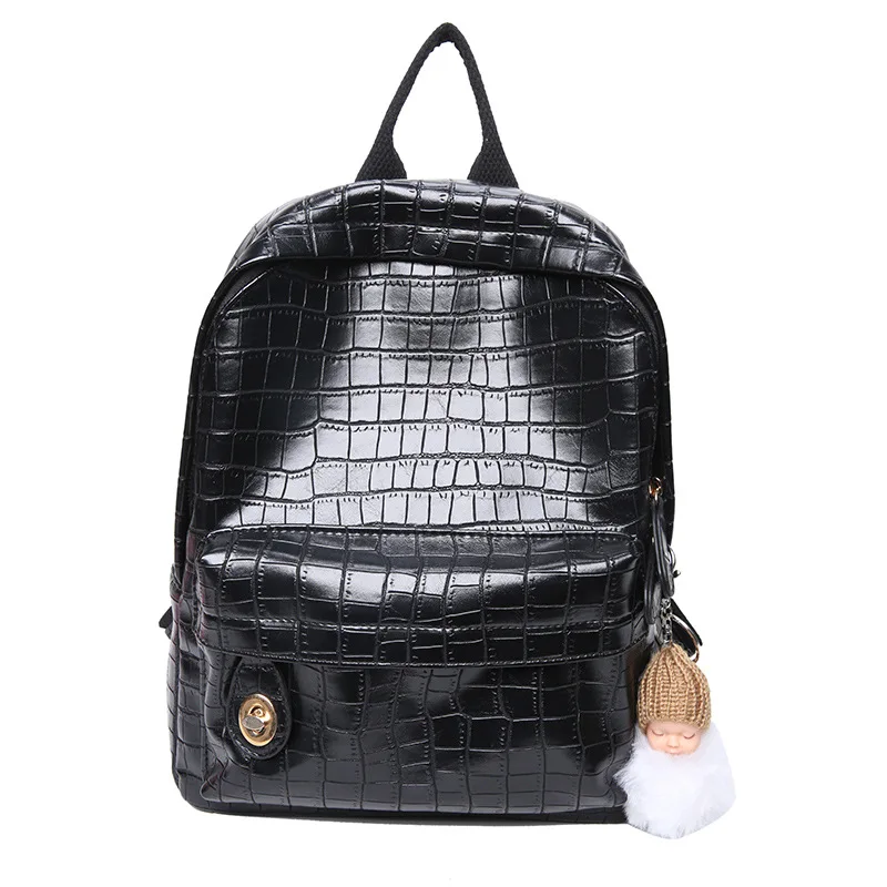 Backpack Women's Wave Fashion Soft Leather Ladies Backpack Online Celebrity Large Capacity Travel Bag Back Pack
Backpack Women's Wave Fashion Soft Leather Ladies Backpack Online Celebrity Large Capacity Travel Bag Back Pack