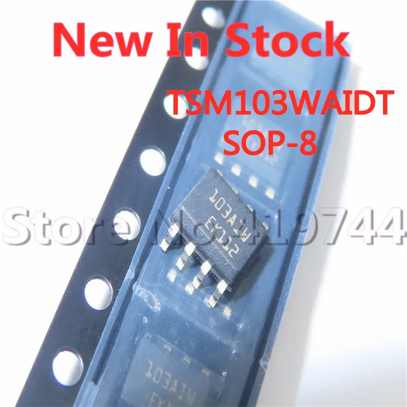 5 шт./лот TSM103AIDT SOP8 M103AI SOP-8, операционный усилитель, новая оригинальная интегральная схема
5 шт./лот TSM103AIDT SOP8 M103AI SOP-8, операционный усилитель, новая оригинальная интегральная схема