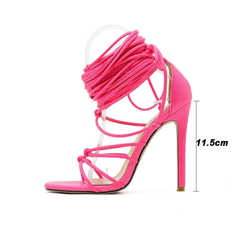 Women's knee-length high-heeled gladiator sandals open-toe cross-lace lace-up high heels fashionable sexy 2021Roman hollow shoes
Women's knee-length high-heeled gladiator sandals open-toe cross-lace lace-up high heels fashionable sexy 2021Roman hollow shoes