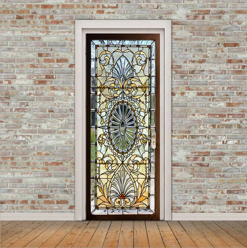 2M Vintage Pattern Glass Door Sticker PVC Decal Self-adhesive Wrap Mural For DIY Wall Art Home Decoration
2M Vintage Pattern Glass Door Sticker PVC Decal Self-adhesive Wrap Mural For DIY Wall Art Home Decoration