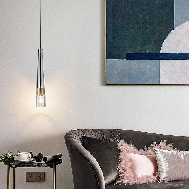 Nordic Crystal Bedside Led Pendant Lights For Living Room Bedroom TV Wall Decor Lighting Copper Hanging Lamps Kitchen Fixture
Nordic Crystal Bedside Led Pendant Lights For Living Room Bedroom TV Wall Decor Lighting Copper Hanging Lamps Kitchen Fixture