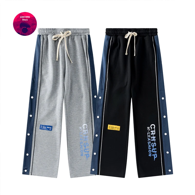 Women's Harajuku Sweatpants Wide Leg Summer Streetwear Baggy Pants Cropped Trousers Korean Fashion Jogging Women's Clothing 2021
Women's Harajuku Sweatpants Wide Leg Summer Streetwear Baggy Pants Cropped Trousers Korean Fashion Jogging Women's Clothing 2021