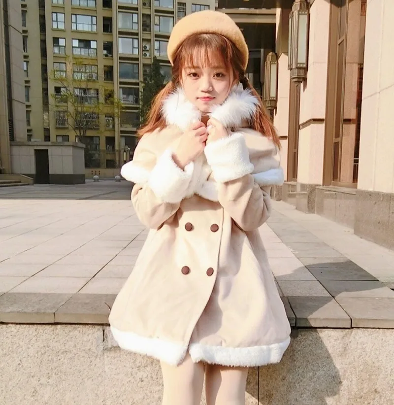 Winter sweet lolita coat plus velvet thicken keep warm slim kawaii coat+little elk cloak kawaii girl gothic lolita overcoat cos
Winter sweet lolita coat plus velvet thicken keep warm slim kawaii coat+little elk cloak kawaii girl gothic lolita overcoat cos