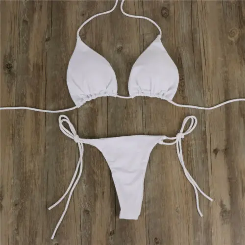 2pcs Bikini Set Padded Bra Women Push-up e Solid Swimwear Bandage Bathing Suit Swimsuit Swimming Suit
2pcs Bikini Set Padded Bra Women Push-up e Solid Swimwear Bandage Bathing Suit Swimsuit Swimming Suit