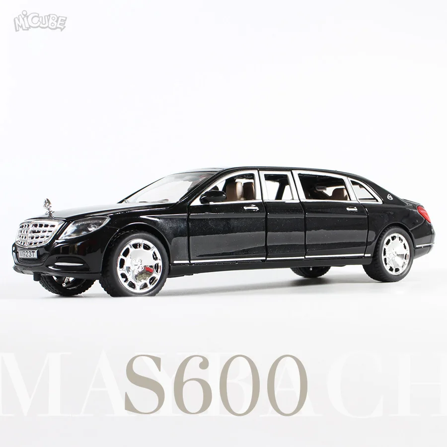 Maybachs S600 1/24 Metal Car Model Diecast Alloy Car 1:24 High Simulation Car Model 6 Doors Opened Inertia Toys For Children
Maybachs S600 1/24 Metal Car Model Diecast Alloy Car 1:24 High Simulation Car Model 6 Doors Opened Inertia Toys For Children