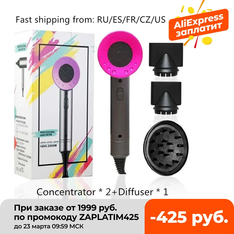 Professional 2000W Hair Dryer Strong Wind Salon Dryer Hot Air&Cold Air Wind Negative Ionic Hammer Blower Dry Electric Hair dryer
Professional 2000W Hair Dryer Strong Wind Salon Dryer Hot Air&Cold Air Wind Negative Ionic Hammer Blower Dry Electric Hair dryer