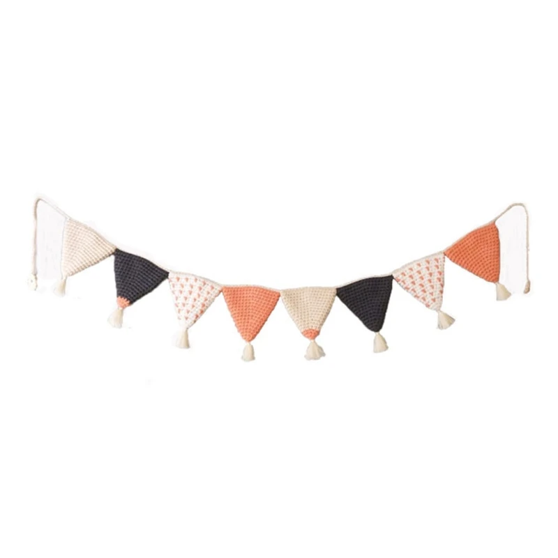 Nordic Hand-woven Garland Party Banner Tent Bed Mat Baby Shower Bunting Ornament Kids Room Hanging Wall Decor
Nordic Hand-woven Garland Party Banner Tent Bed Mat Baby Shower Bunting Ornament Kids Room Hanging Wall Decor
