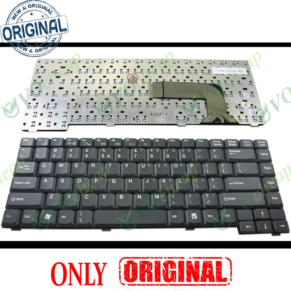 New Notebook Laptop keyboard for Fujitsu Amilo Pa1510 Pa2510 Pi1505 Pi1537 Pi1556 Pi 2512 Pi2515 Black US English - V-0123BIAS1
New Notebook Laptop keyboard for Fujitsu Amilo Pa1510 Pa2510 Pi1505 Pi1537 Pi1556 Pi 2512 Pi2515 Black US English - V-0123BIAS1