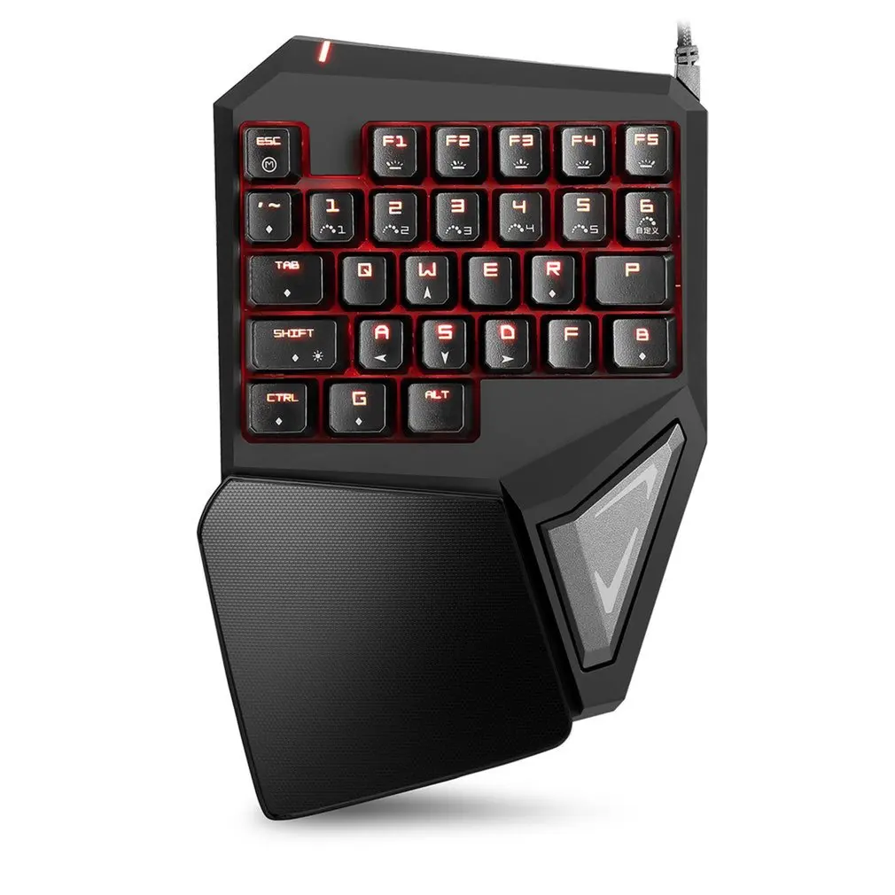 Delux gaming mini keyboard T9 Pro/t9 plus mechanical wired Professional keyboard 7 Color Backlit Single Hand Ergonomic Keypad
Delux gaming mini keyboard T9 Pro/t9 plus mechanical wired Professional keyboard 7 Color Backlit Single Hand Ergonomic Keypad