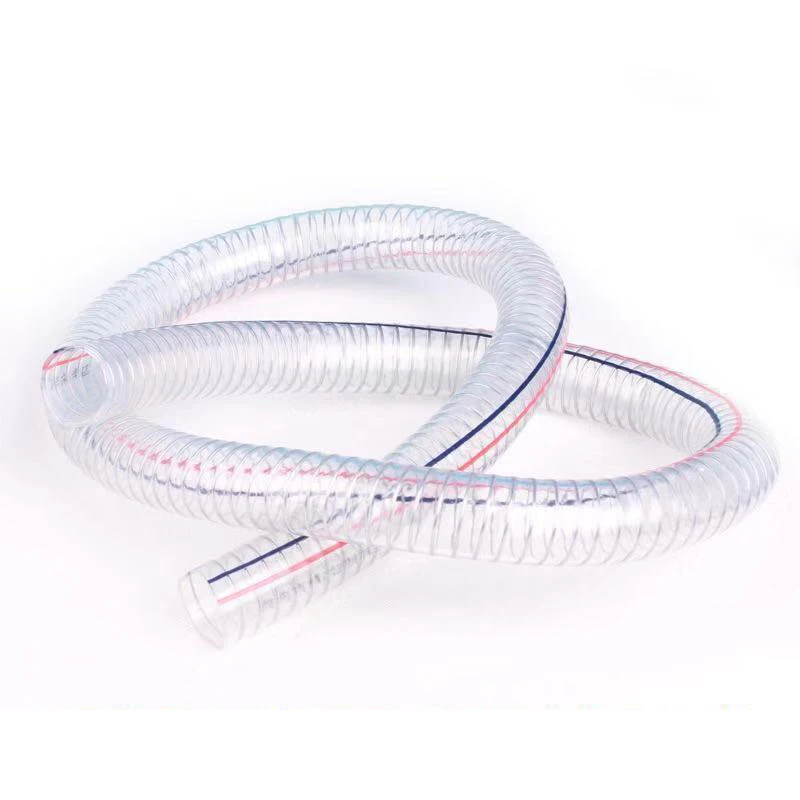PVC Transparent Steel Wire Hose High Temperature Resistant Antifreeze Pipe16/19/25/32/38/40/45mm Plastic Water Pipe | Автомобили и