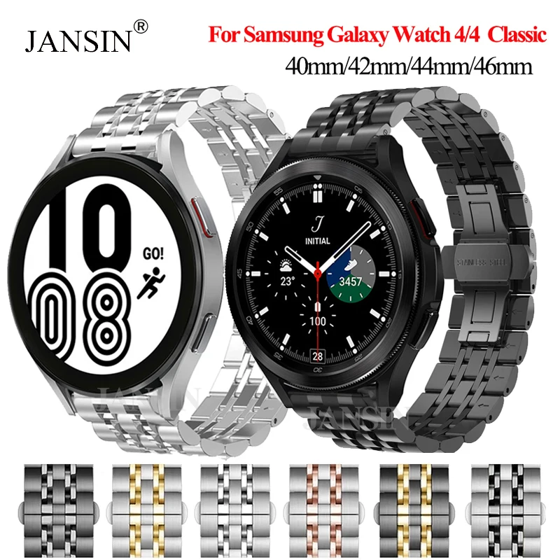 Stainless Steel Wristband For Samsung Galaxy Watch 4 Classic 42mm 46mm Strap Correa For Samsung Galaxy Watch4 40mm 44mm Bracelet
Stainless Steel Wristband For Samsung Galaxy Watch 4 Classic 42mm 46mm Strap Correa For Samsung Galaxy Watch4 40mm 44mm Bracelet