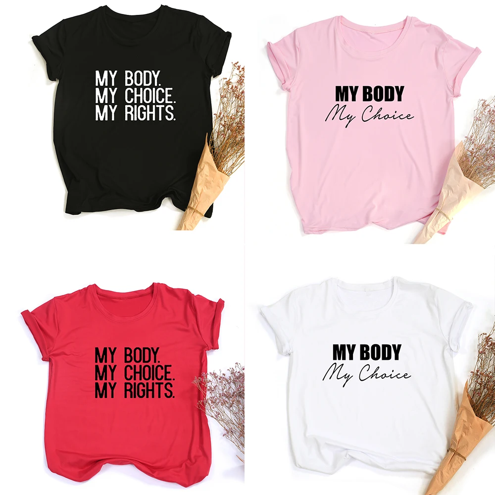 Женская футболка Harajuku My Body My Choice My Right, футболка с принтом феминизма, женская футболка, для отдыха, модные эстетические футболки
Женская футболка Harajuku My Body My Choice My Right, футболка с принтом феминизма, женская футболка, для отдыха, модные эстетические футболки