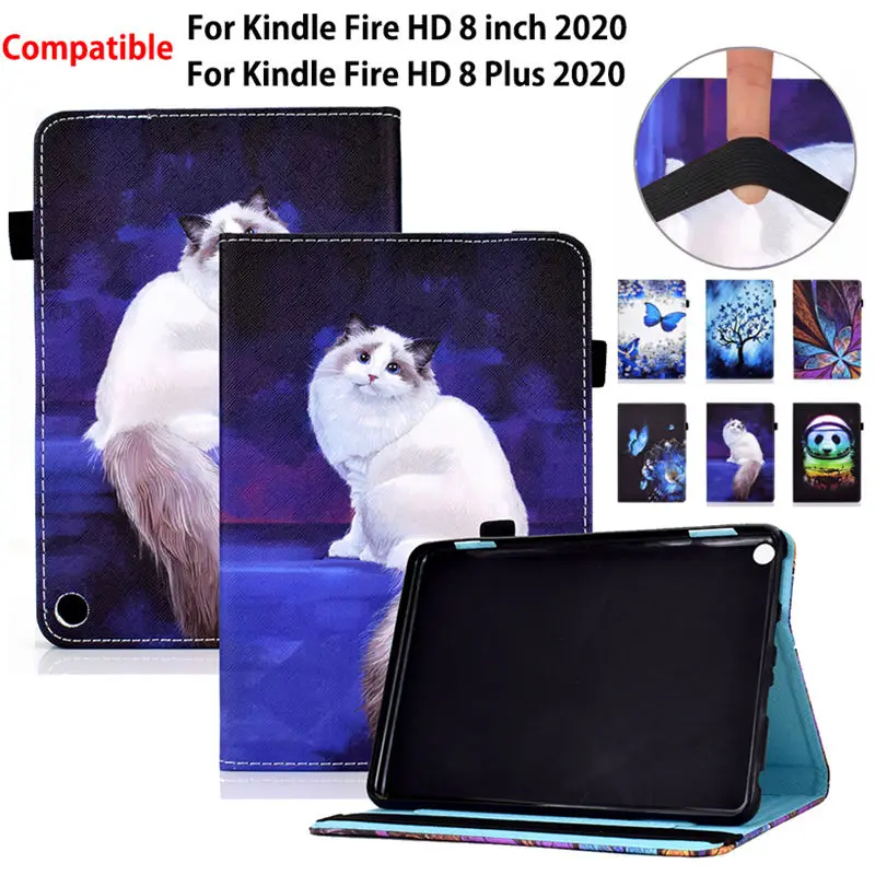 Чехол с мультяшным котом для Fire HD8 HD 8 2020 Обложка 10-го поколения для Fire HD 8 Plus 2020 Coque Funda Auto-Sleep/Wake Stand Capa
Чехол с мультяшным котом для Fire HD8 HD 8 2020 Обложка 10-го поколения для Fire HD 8 Plus 2020 Coque Funda Auto-Sleep/Wake Stand Capa