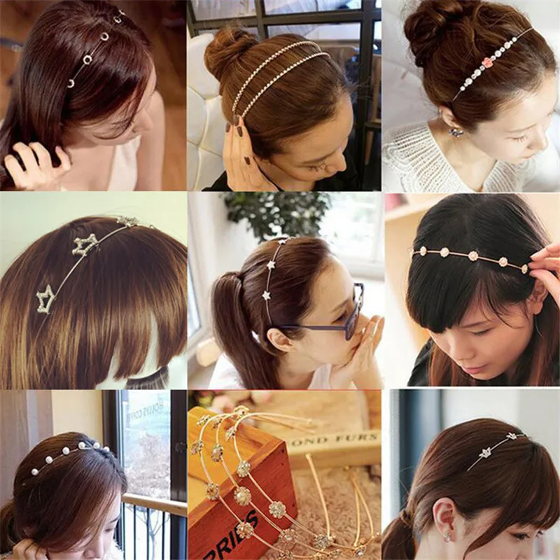 Colorful Rhinestone Flower Leaf Hair Hoop Headband Hairband For Women Girls Bezel Hair Band Hair Accessories
Colorful Rhinestone Flower Leaf Hair Hoop Headband Hairband For Women Girls Bezel Hair Band Hair Accessories