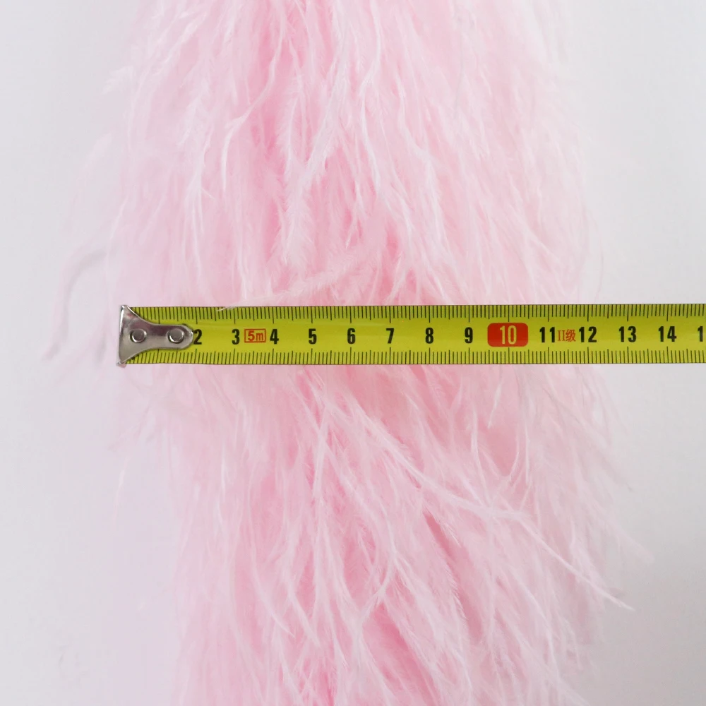 50 CM Pink Feather Boas Costume Party Clothing Sewing Accessory 10 Ply Feather Shawl Decoration feather Ribbon 
50 CM Pink Feather Boas Costume Party Clothing Sewing Accessory 10 Ply Feather Shawl Decoration feather Ribbon
