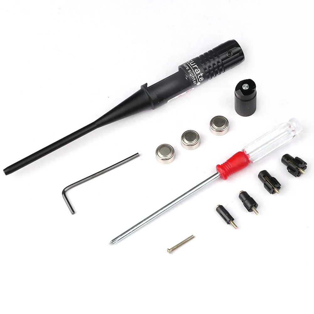 1 Set Adjustable Adapters Rifles Red Laser Bore Sighter Collimator Kit with Box Carry Laser Sight For .22 to .50 Caliber Rifies
1 Set Adjustable Adapters Rifles Red Laser Bore Sighter Collimator Kit with Box Carry Laser Sight For .22 to .50 Caliber Rifies