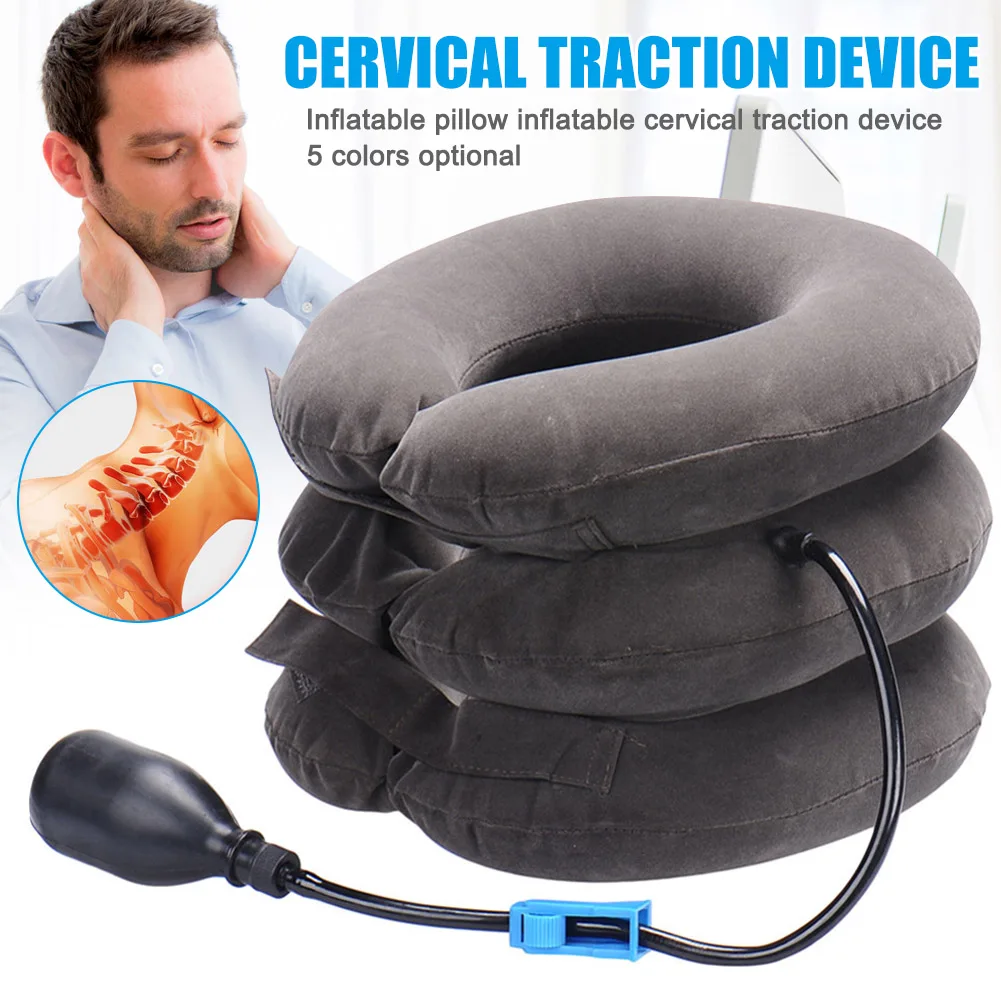 Cervical Neck Traction Device Inflatable Pillow Instant Relief Neck Protectors Home Office P9
Cervical Neck Traction Device Inflatable Pillow Instant Relief Neck Protectors Home Office P9