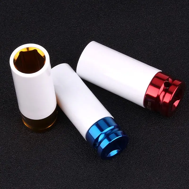 W3JA 3Pcs Auto Car 1/2" 17mm/0.67in 19mm/0.75in 21mm/0.83in Alloy Thin Wall Wheel Nut Deep Impact Socket Drive Set Gift Box Tool
W3JA 3Pcs Auto Car 1/2" 17mm/0.67in 19mm/0.75in 21mm/0.83in Alloy Thin Wall Wheel Nut Deep Impact Socket Drive Set Gift Box Tool