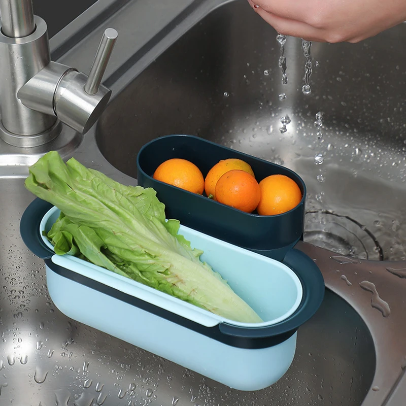 Hanging Drain Basket Rack Sink Filter Fruit Vegetable Drainer Basket Shelf Kitchen Waste Filter Baskets Household Kitchen Tools
Hanging Drain Basket Rack Sink Filter Fruit Vegetable Drainer Basket Shelf Kitchen Waste Filter Baskets Household Kitchen Tools