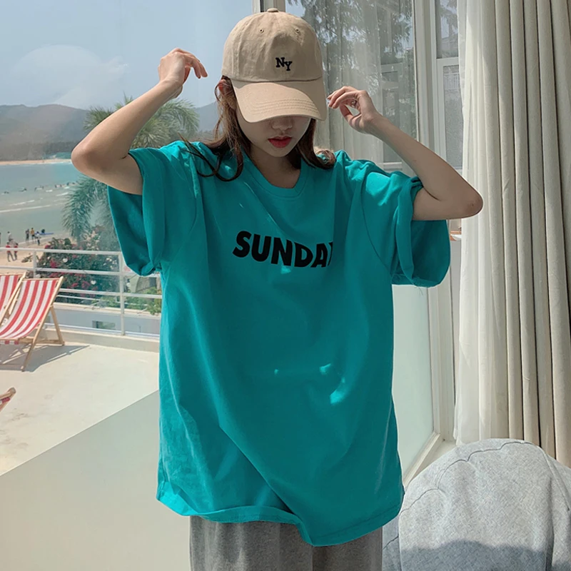 Футболка женская с коротким рукавом, сетчатая рубашка в стиле Super Fire Harbor, модная свободная Студенческая футболка в Корейском стиле, в стиле Х... 
Футболка женская с коротким рукавом, сетчатая рубашка в стиле Super Fire Harbor, модная свободная Студенческая футболка в Корейском стиле, в стиле Х...