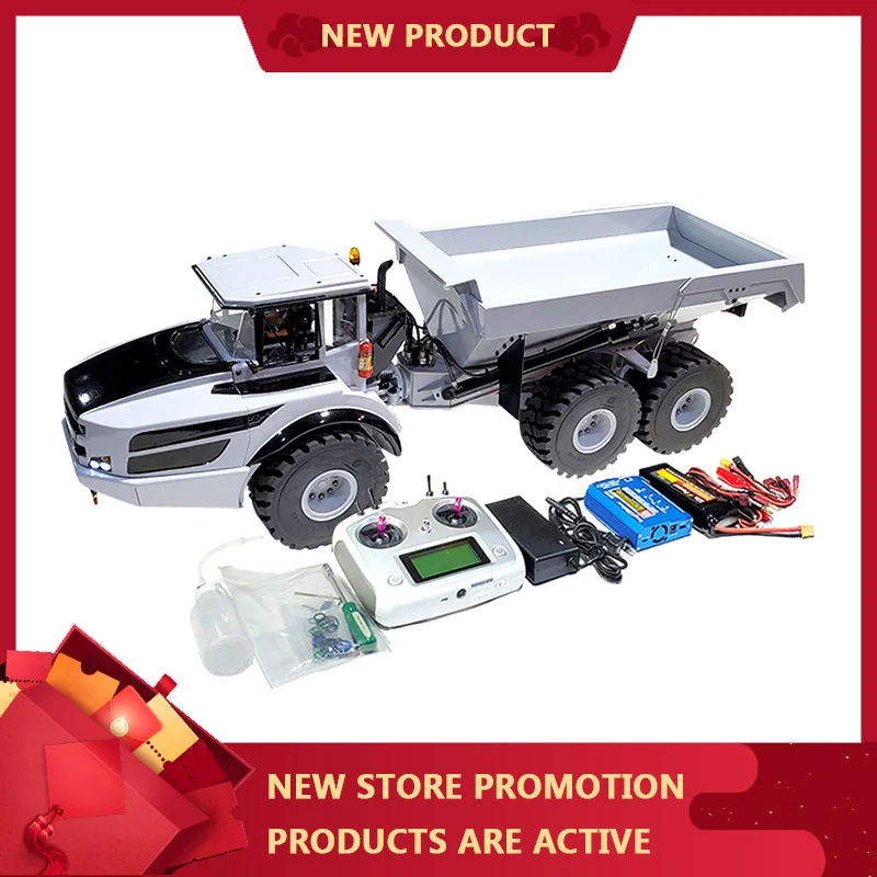 6*6 RC Hydraulic Articulated Truck A40G Model 1/14 Metal Hydraulic Model Articulated Model Truck with Battery Adult Toy Birthday
6*6 RC Hydraulic Articulated Truck A40G Model 1/14 Metal Hydraulic Model Articulated Model Truck with Battery Adult Toy Birthday