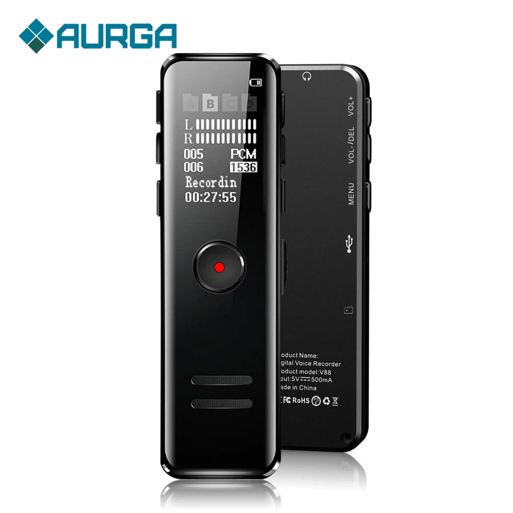 3D Curved Screen HD Recording 8GB 16GB Audio Recorder Voice Activated Digital Voice Recorders for Class Lectures Meetings B618
3D Curved Screen HD Recording 8GB 16GB Audio Recorder Voice Activated Digital Voice Recorders for Class Lectures Meetings B618