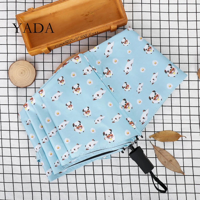 YADA Lovely Dog Pattern Rainy Umbrella Folding Anti-UV Rainproof Umbrellas For Women Parasol Sun Protection Umbrella YD200126
YADA Lovely Dog Pattern Rainy Umbrella Folding Anti-UV Rainproof Umbrellas For Women Parasol Sun Protection Umbrella YD200126