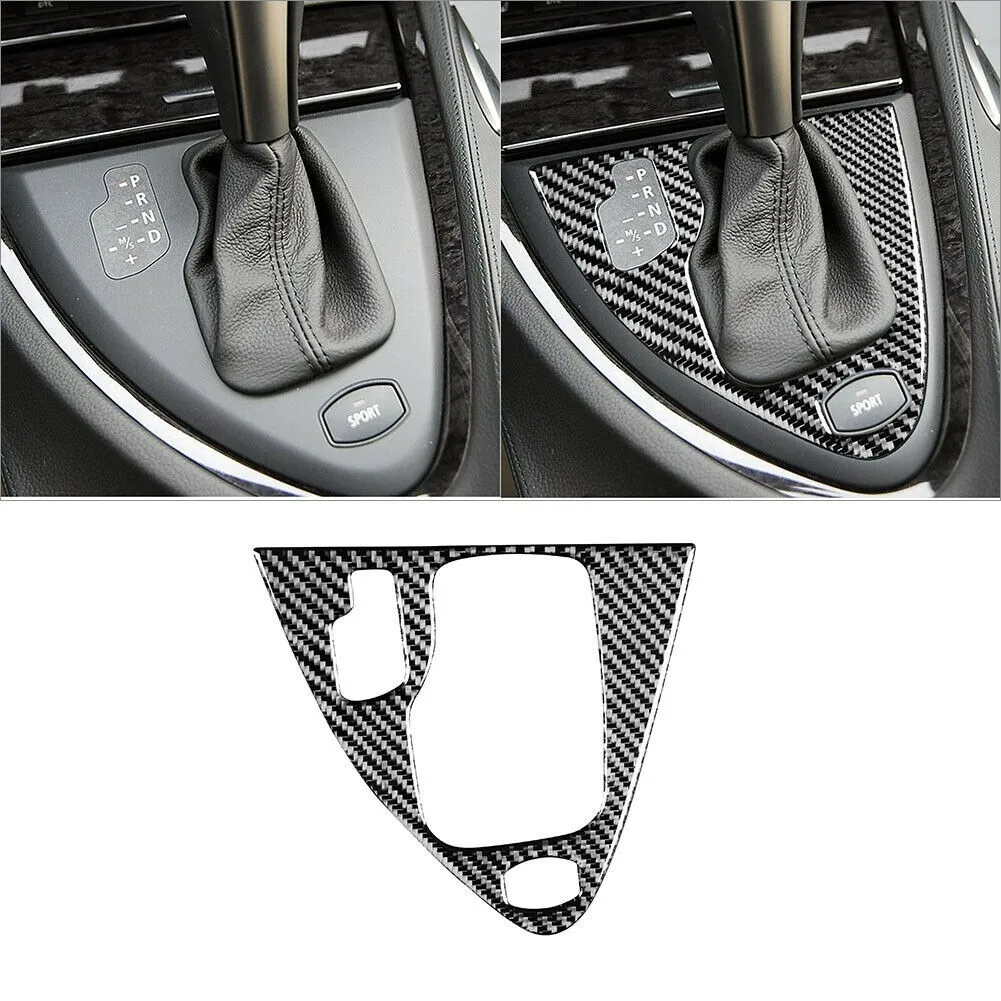 Car Gear Shift Panel Cover Trim Protector Carbon Fiber Interior Decoration For BMW 6 Series E63 E64 2004-2007 Car Accessories
Car Gear Shift Panel Cover Trim Protector Carbon Fiber Interior Decoration For BMW 6 Series E63 E64 2004-2007 Car Accessories