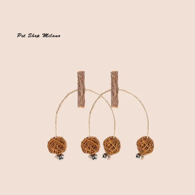 Cat Toys Mutian Polygonum Wind Chime Teething Stick Chewing Teeth Cleaning Bell Ball Teasing Cat Stick To Hair Ball Cat Supplies
Cat Toys Mutian Polygonum Wind Chime Teething Stick Chewing Teeth Cleaning Bell Ball Teasing Cat Stick To Hair Ball Cat Supplies