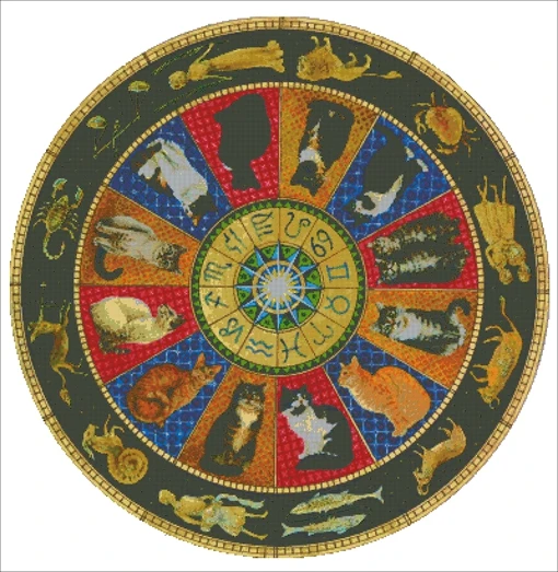 Genuine Product Egypt Long-staple Cotton Self-Made cross stitch kits Suite HAE- Constellation Compass Cat-Plot
Genuine Product Egypt Long-staple Cotton Self-Made cross stitch kits Suite HAE- Constellation Compass Cat-Plot