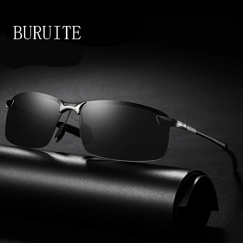 Classic Men's Polarized Sunglasses Driver Color Changing Sun Glasses Day and Night Dual Use
Classic Men's Polarized Sunglasses Driver Color Changing Sun Glasses Day and Night Dual Use