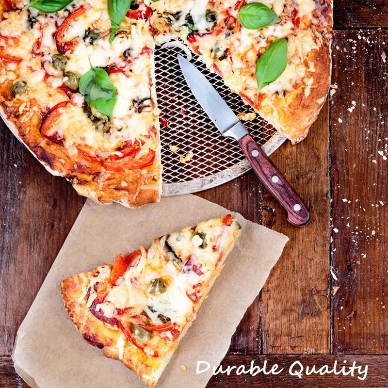 PizzAtHome 6 to 22 inch Pizza Stone Seamless Aluminum Mesh Pizza Pan Baking Screen Round Pizza Tool Oven Accessories Bake Ware
PizzAtHome 6 to 22 inch Pizza Stone Seamless Aluminum Mesh Pizza Pan Baking Screen Round Pizza Tool Oven Accessories Bake Ware