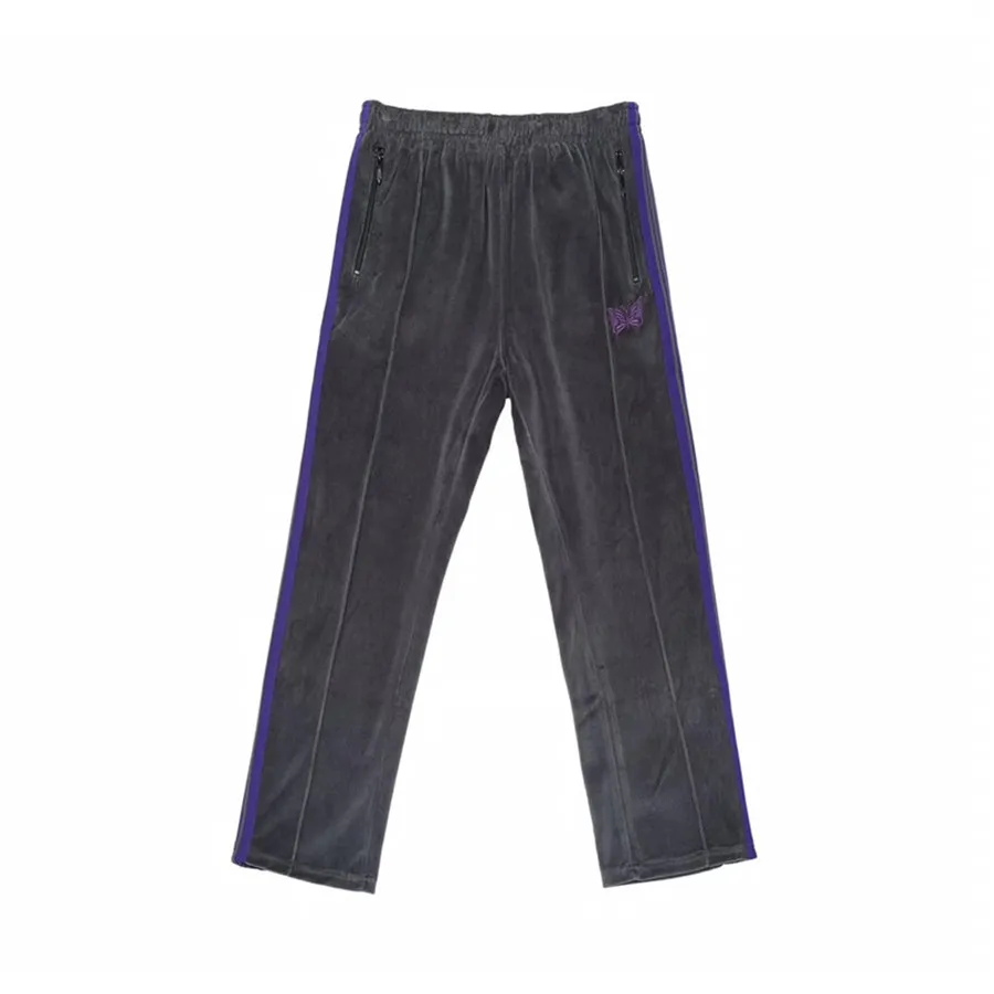 New AWGE Needles Sweatpants Men Women Lovers Casual Butterfly Embroidery AWGE Pants Joggers Striped Velvet Needles Sweatpants
New AWGE Needles Sweatpants Men Women Lovers Casual Butterfly Embroidery AWGE Pants Joggers Striped Velvet Needles Sweatpants