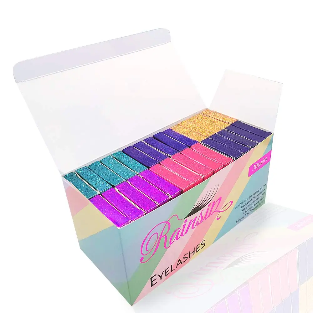 Оптовая продажа, подарочная упаковка, 30 пар, 25 мм 3d норковые ресницы Rainsin, пушистые норковые ресницы оптом
Оптовая продажа, подарочная упаковка, 30 пар, 25 мм 3d норковые ресницы Rainsin, пушистые норковые ресницы оптом