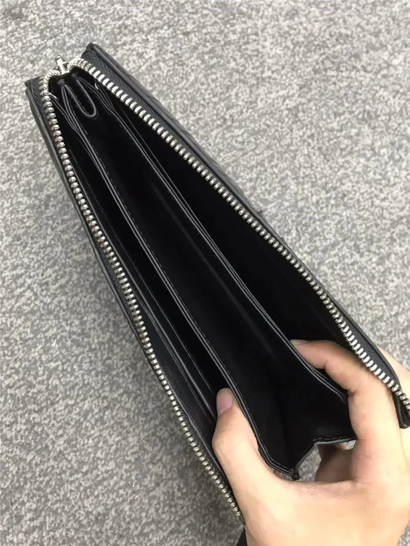 Authentic Exotic Crocodile Skin Businessmen Small Black Clutch Purse Genuine True Alligator Leather Male Wristlets Card Bag
Authentic Exotic Crocodile Skin Businessmen Small Black Clutch Purse Genuine True Alligator Leather Male Wristlets Card Bag