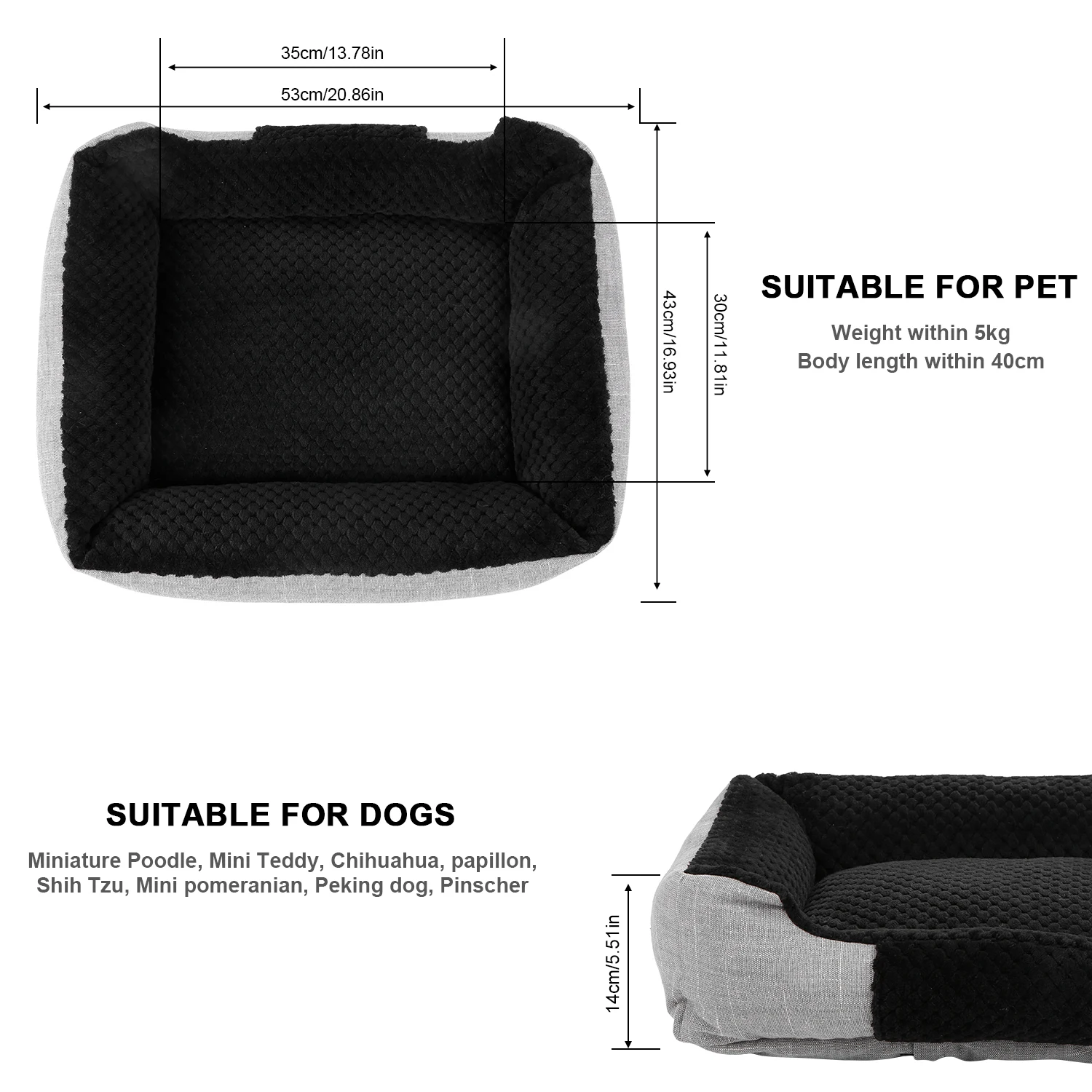 New Pet Bed Dog Beds For Large Dogs Warm Pet Products Soft Pet Bed For Dogs Washable House For Cat Puppy Cotton Kennel Mat
New Pet Bed Dog Beds For Large Dogs Warm Pet Products Soft Pet Bed For Dogs Washable House For Cat Puppy Cotton Kennel Mat