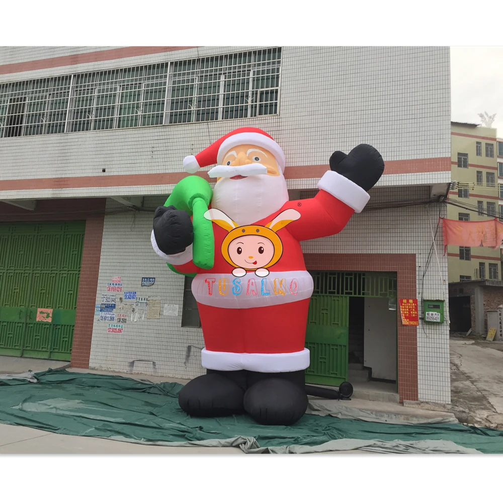 Nathaniel 4m height Holiday Model Inflatable Santa Claus Oxford Cloth Christams Inflatable Santa Claus
Nathaniel 4m height Holiday Model Inflatable Santa Claus Oxford Cloth Christams Inflatable Santa Claus