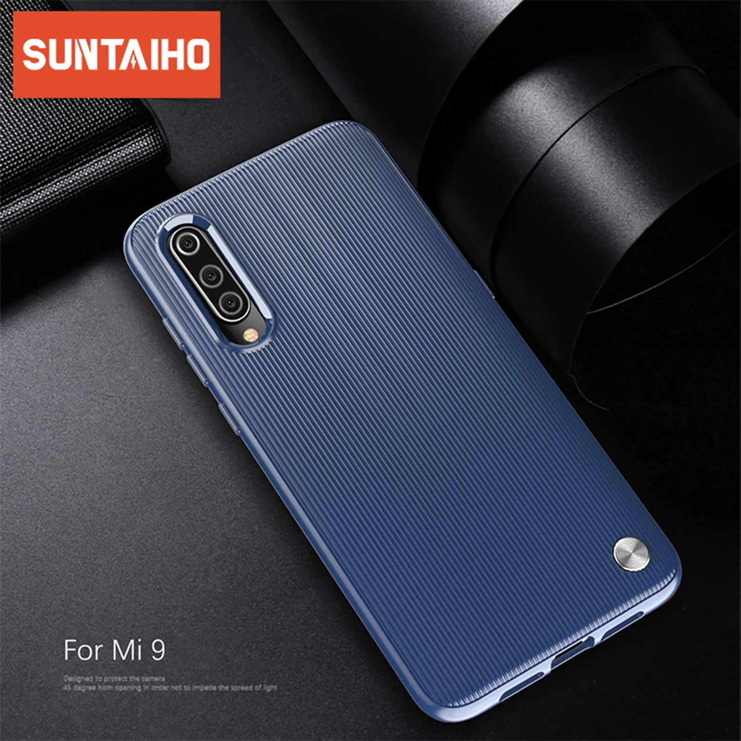Suntaiho Striped Silicone Case For Xiaomi mi 9 xiaomi CC Fashion Soft TPU Cover mi9 CC9 CC9e Back |
